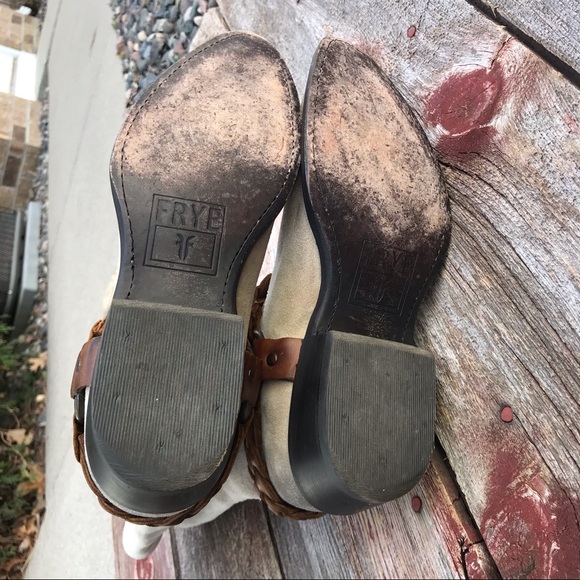 🌺 Frye Billy Braided Harness Boots - Picture 5 of 13